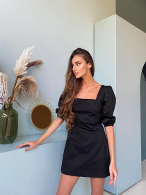 Платье мини Milirud модель mil468-chornij Фото