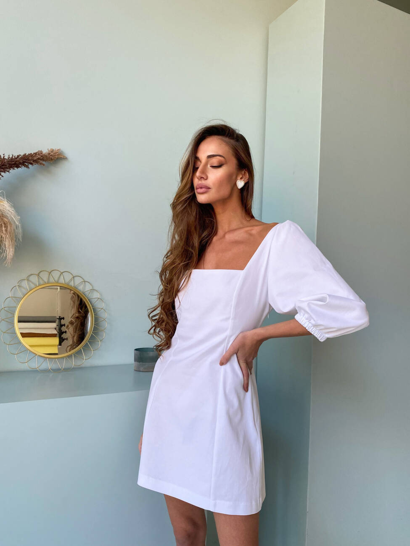 Платье мини Milirud модель mil468-moloko Фото