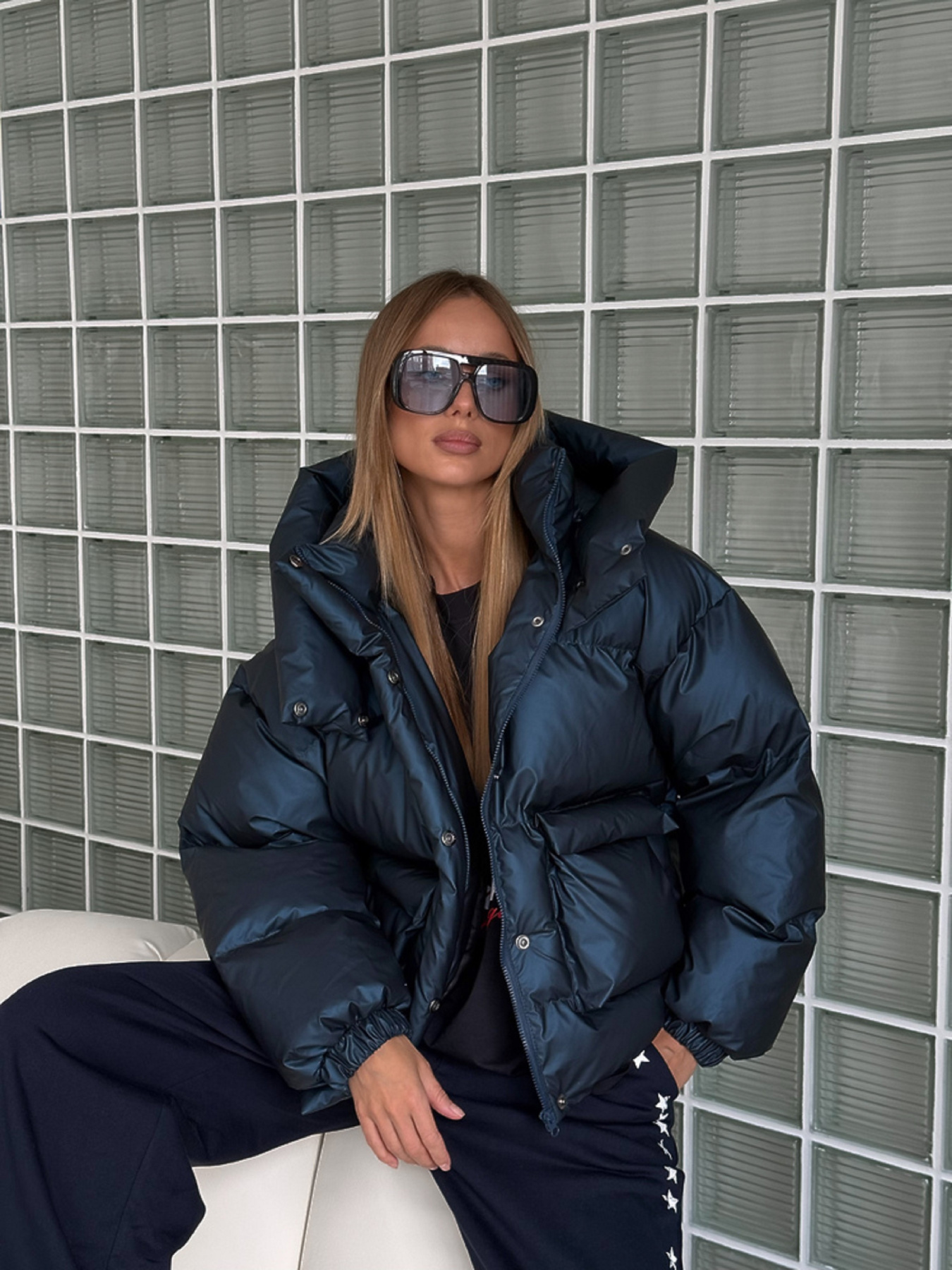 Зимняя куртка Milirud модель mil586-temno-sinj-rejns Фото