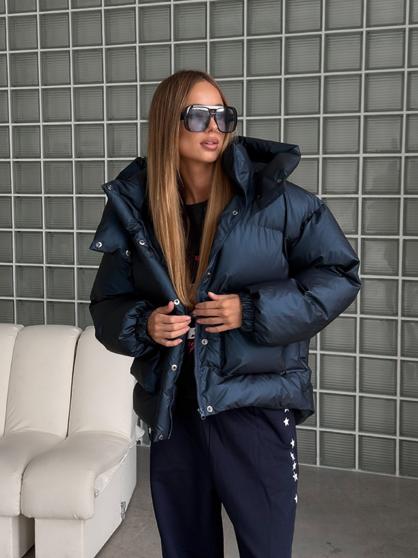 Зимняя куртка Milirud модель mil586-temno-sinj-rejns Фото