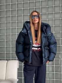 Зимняя куртка Milirud модель mil586-temno-sinj-rejns Фото