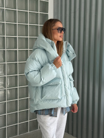 Зимняя куртка Milirud модель mil586-blakitnij-rejns Фото