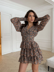 Платье мини Milirud модель mil578-olivkovij Фото