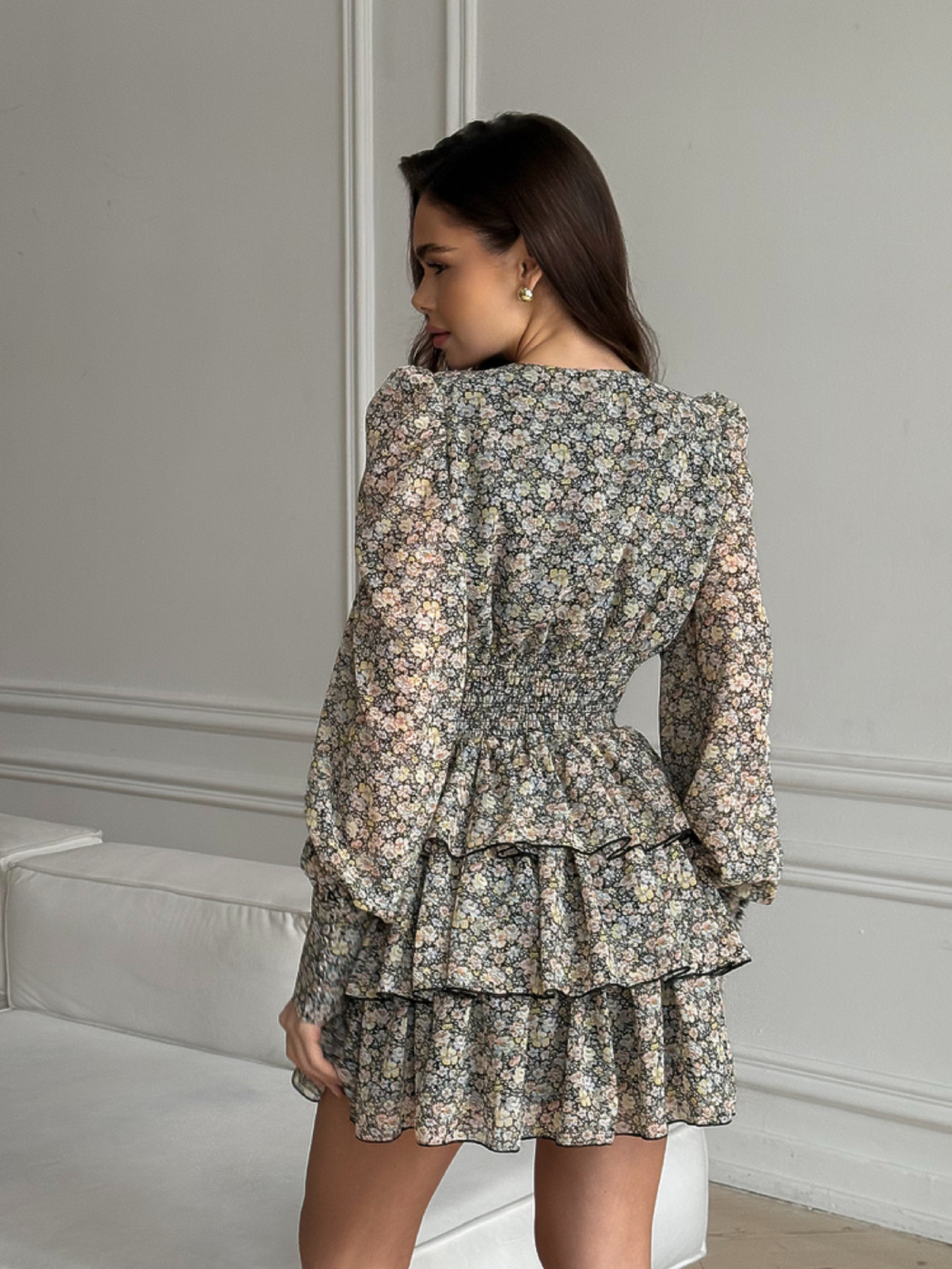 Платье мини Milirud модель mil578-zhovtoblakitnij Фото