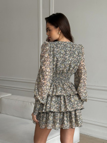 Платье мини Milirud модель mil578-zhovtoblakitnij Фото