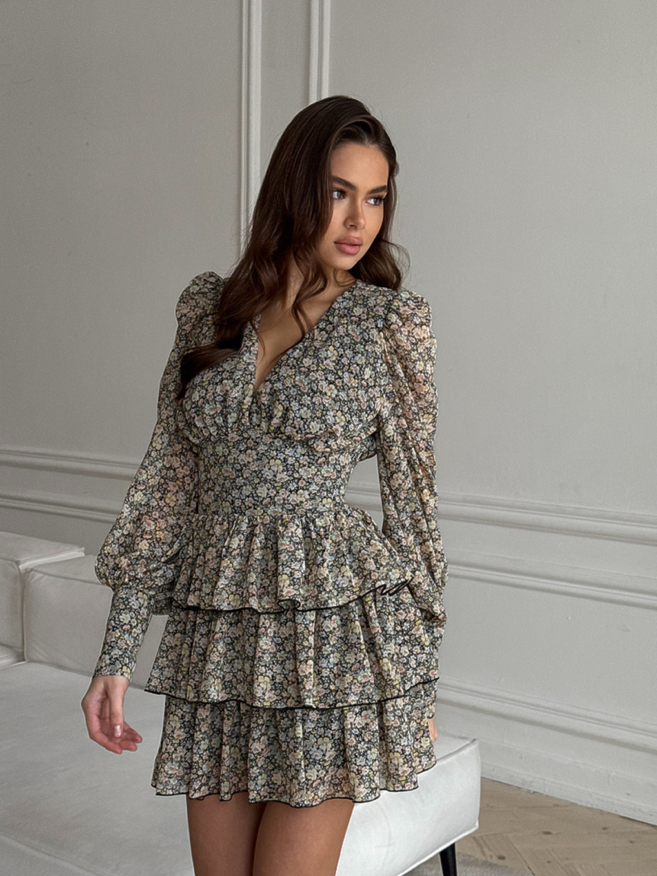 Платье мини Milirud модель mil578-zhovtoblakitnij Платье мини Milirud модель mil578-zhovtoblakitnij Фото