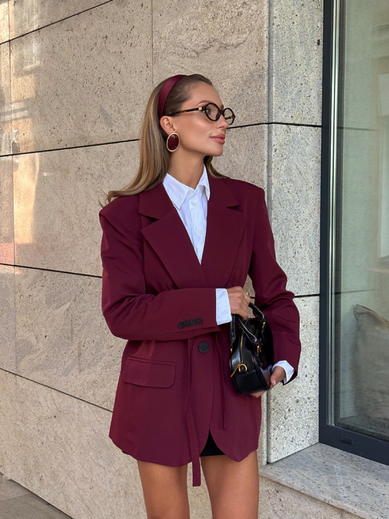 Блейзер Milirud модель mil579-burgund Фото