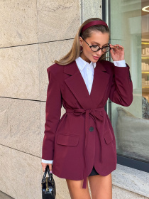 Блейзер Milirud модель mil579-burgund Фото