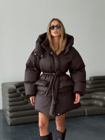 Зимняя куртка Milirud модель mil590-shokolad-rejns Фото