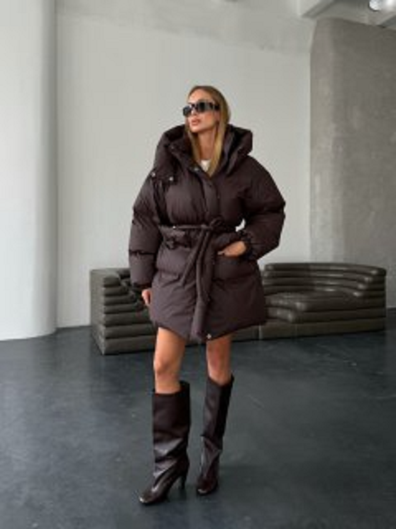 Зимняя куртка Milirud модель mil590-shokolad-rejns Фото