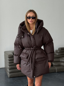 Зимняя куртка Milirud модель mil590-shokolad-rejns Фото