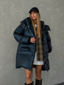 Зимняя куртка Milirud модель mil590-temno-sinj-rejns Фото