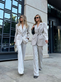 Деловой костюм Milirud модель mil583-moloko Фото