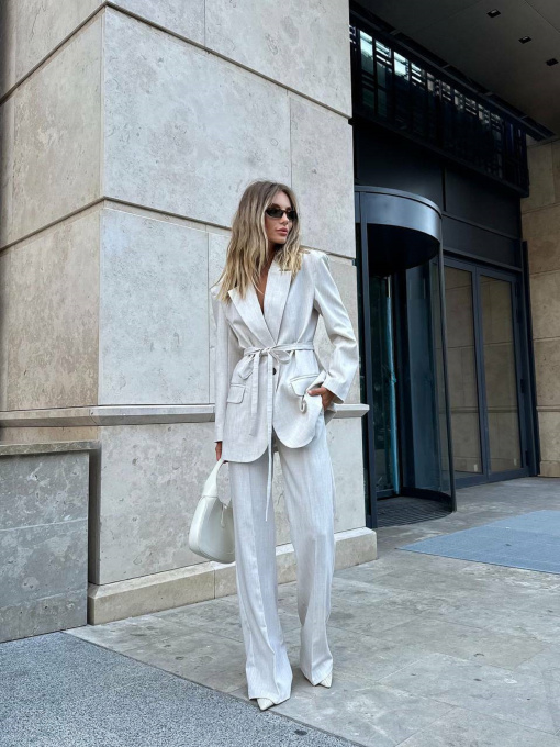 Повсякденний костюм Milirud модель mil583-moloko Повсякденний костюм Milirud модель mil583-moloko Фото