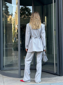 Деловой костюм Milirud модель mil583-srij Фото