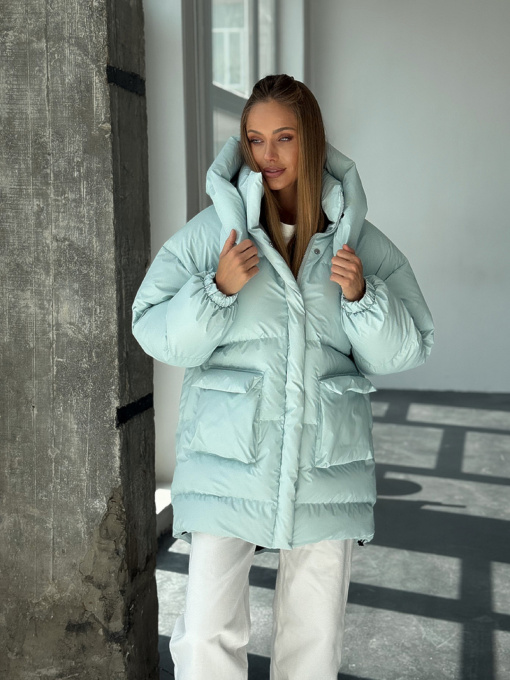 Зимова куртка Milirud модель mil591-blakitnij-rejns Фото