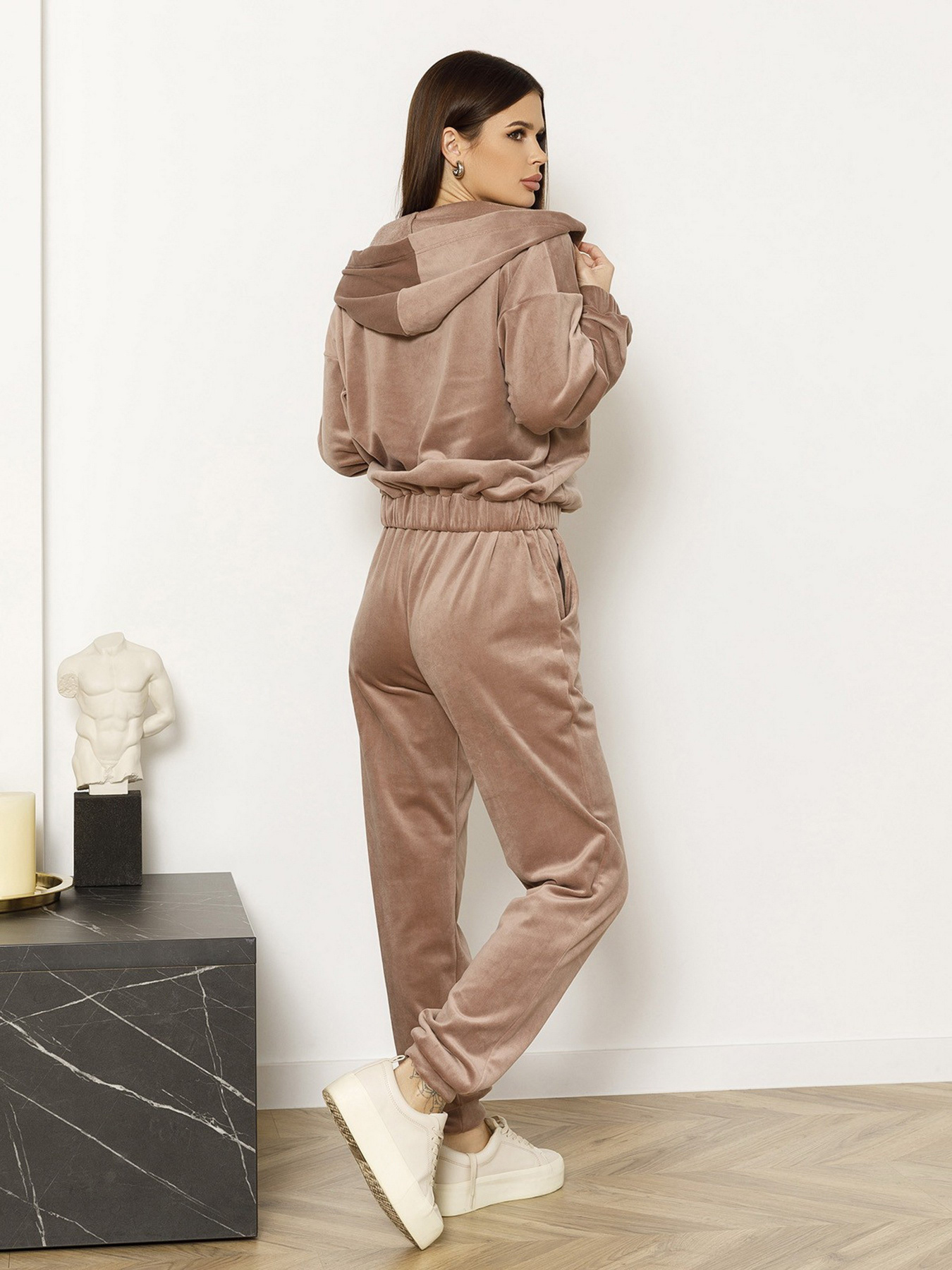 Спортивный костюм ISSA Plus модель 13065_beige Фото