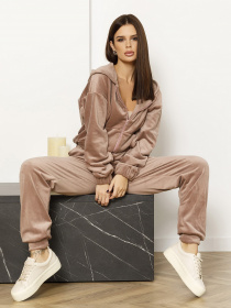 Спортивный костюм ISSA Plus модель 13065_beige Фото