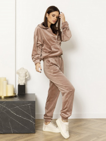 Спортивний костюм ISSA Plus модель 13065_beige Спортивний костюм ISSA Plus модель 13065_beige Фото