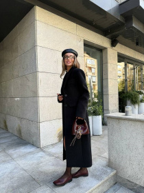 Пальто Milirud модель mil611-chornij Фото