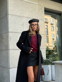 Пальто Milirud модель mil611-chornij Фото