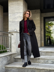 Пальто Milirud модель mil611-shokolad Фото