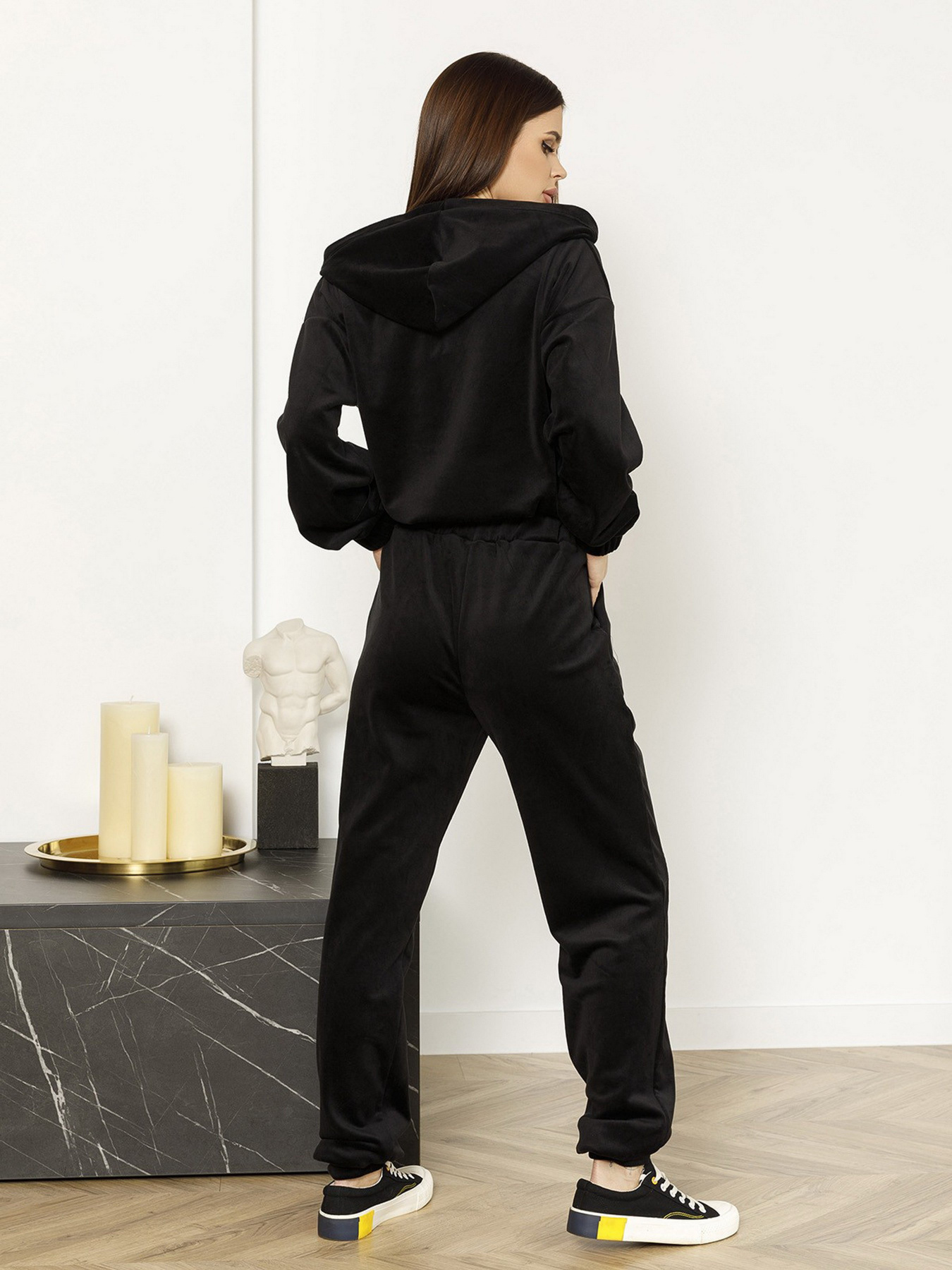 Спортивный костюм ISSA Plus модель 13065_black Фото