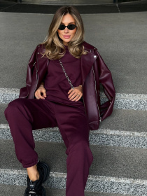 Костюм Milirud модель mil584-burgund Фото