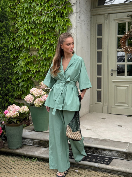 Повсякденний костюм Milirud модель mil620-olivkovij Фото