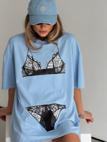 Футболка Milirud модель mil564-blakitnij Фото