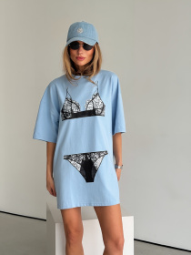 Футболка Milirud модель mil564-blakitnij Фото