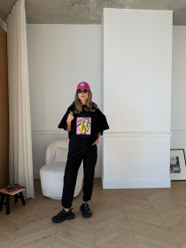 Футболка Milirud модель mil564-chornij Фото