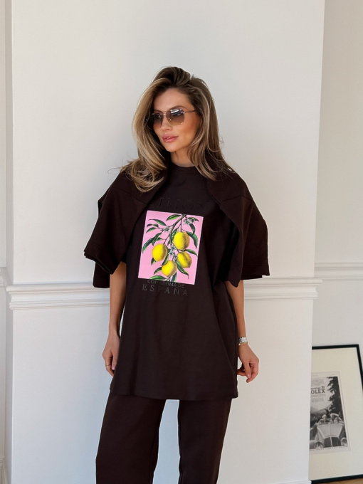 Футболка Milirud модель mil564-shokolad Фото