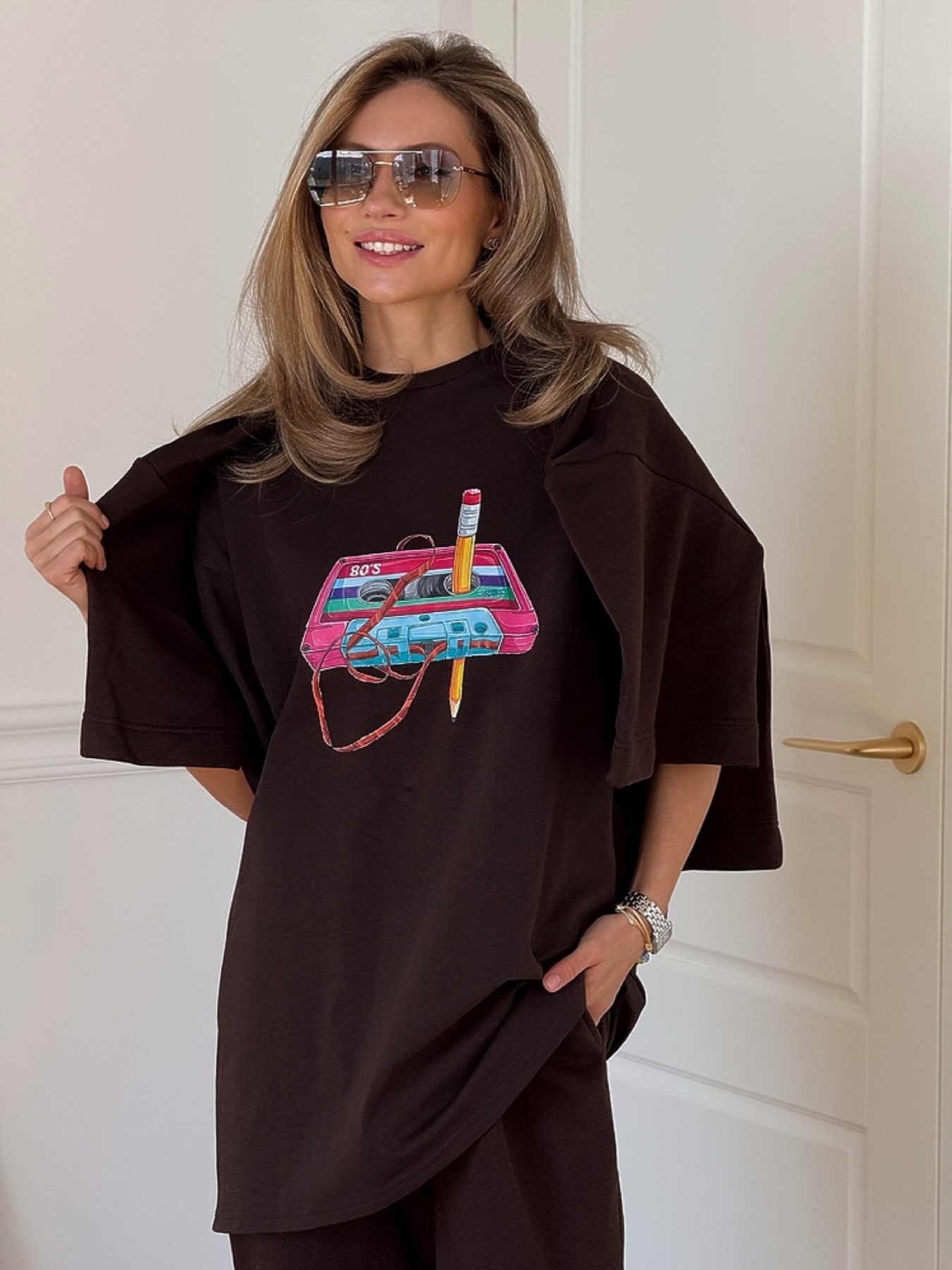 Футболка Milirud модель mil564-shokoladnij Фото