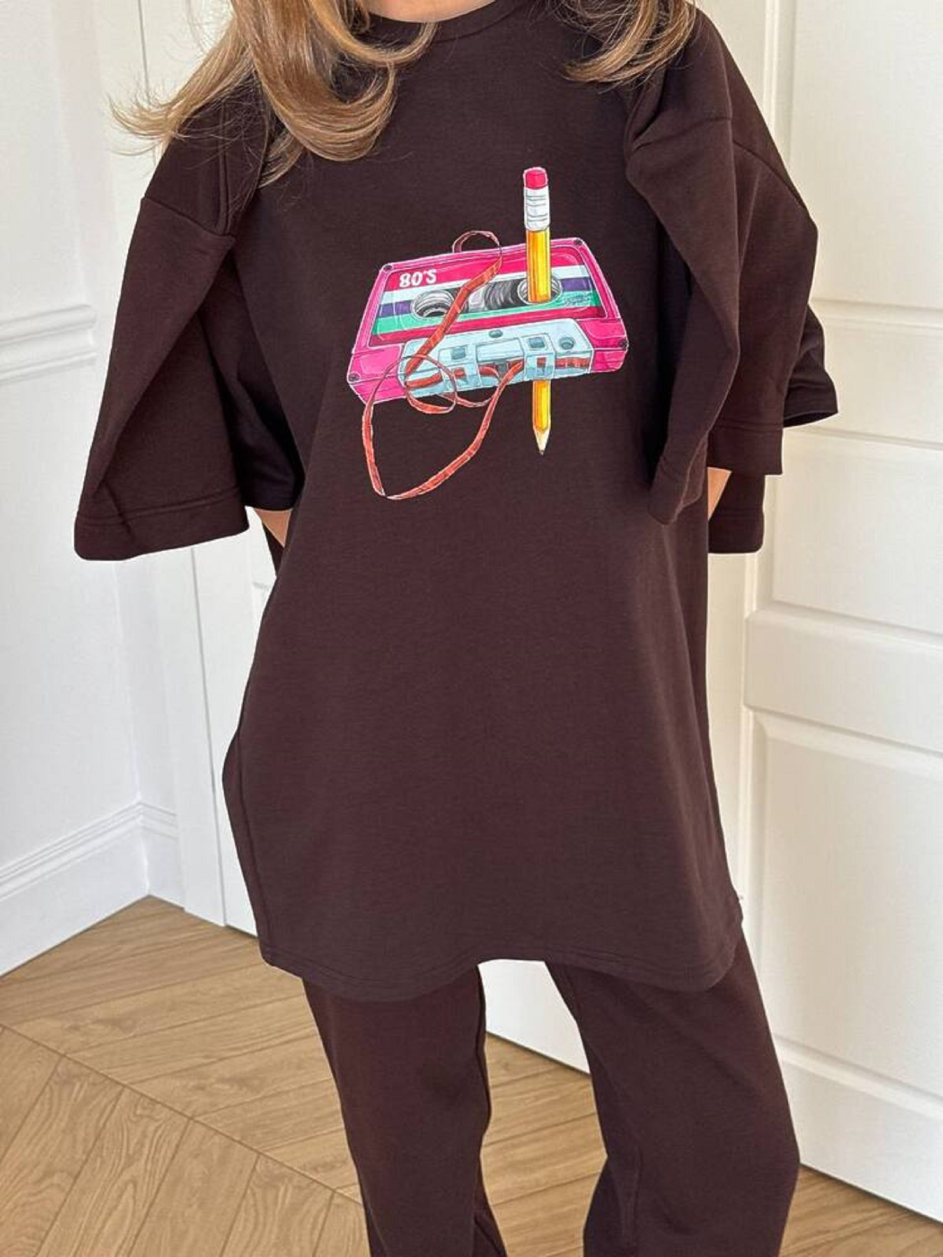 Футболка Milirud модель mil564-shokoladnij Фото