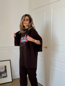 Футболка Milirud модель mil564-shokoladnij Фото