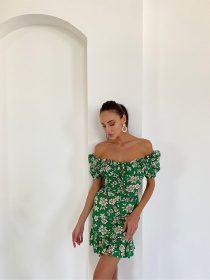 Платье мини Milirud модель mil455-zelenij Фото