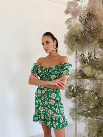 Платье мини Milirud модель mil455-zelenij Фото