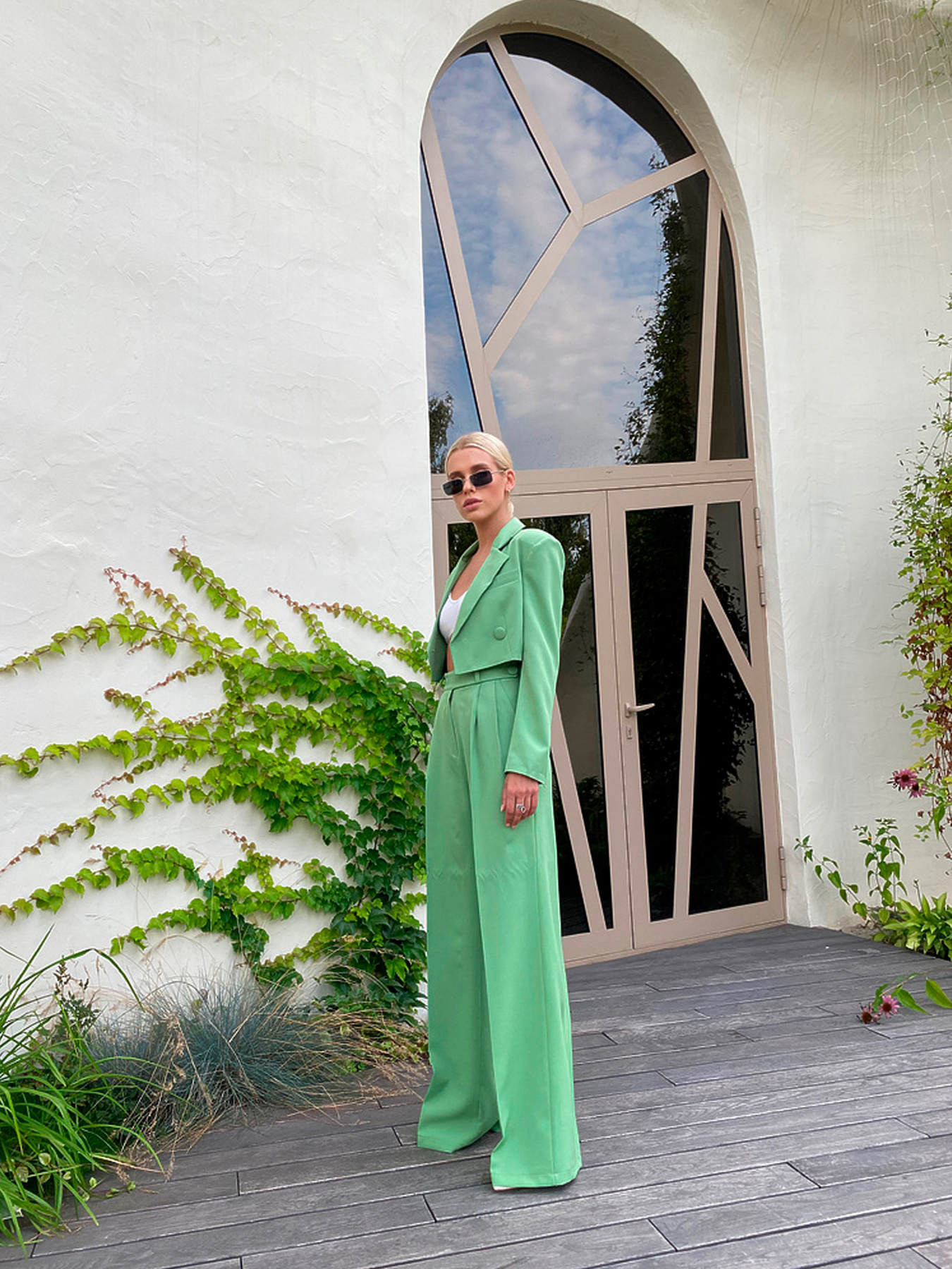 Повседневный костюм Milirud модель mil458-mentol Повседневный костюм Milirud модель mil458-mentol Фото