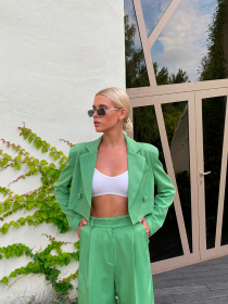 Повседневный костюм Milirud модель mil458-mentol Повседневный костюм Milirud модель mil458-mentol Фото