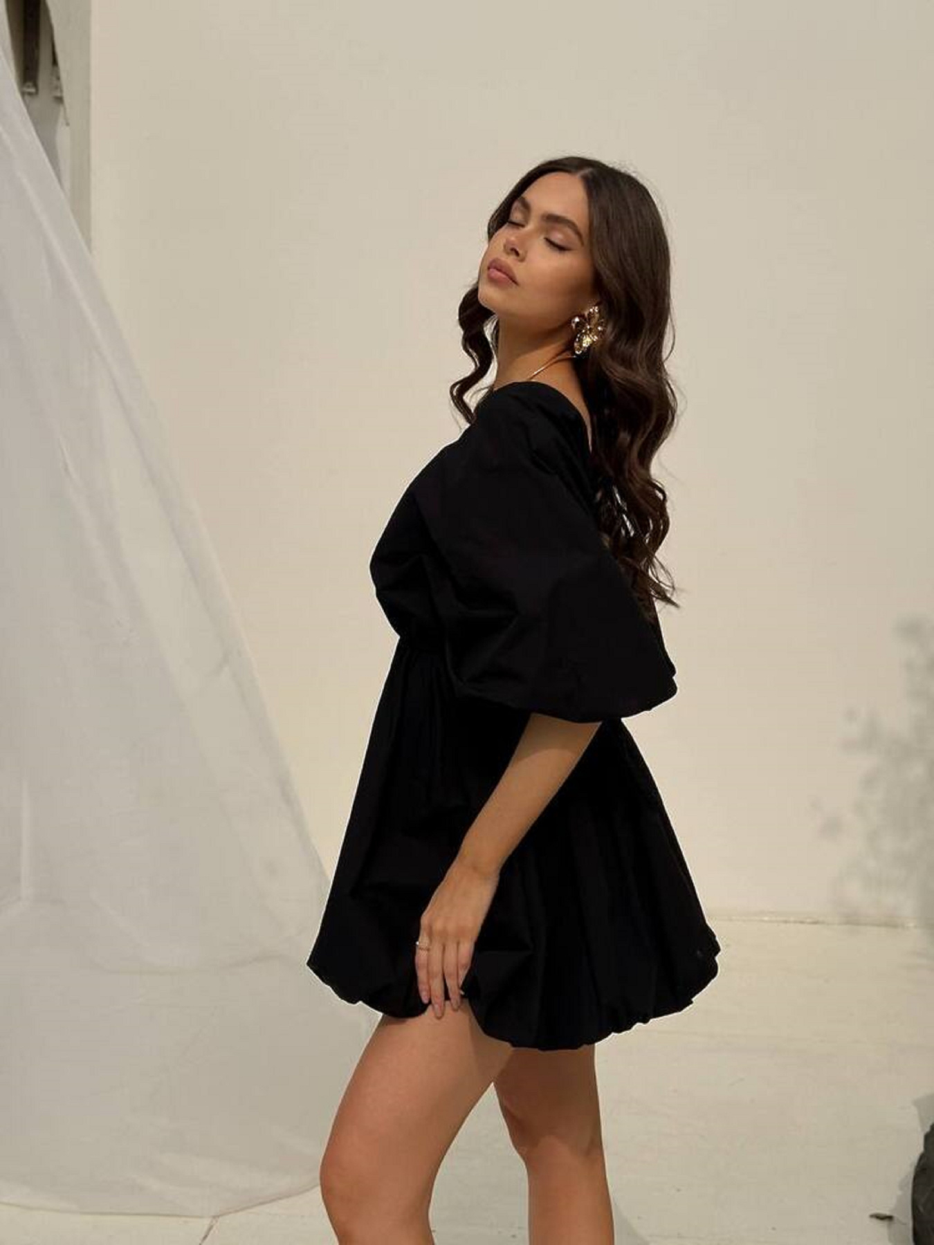 Платье мини Milirud модель mil551-chornij Фото