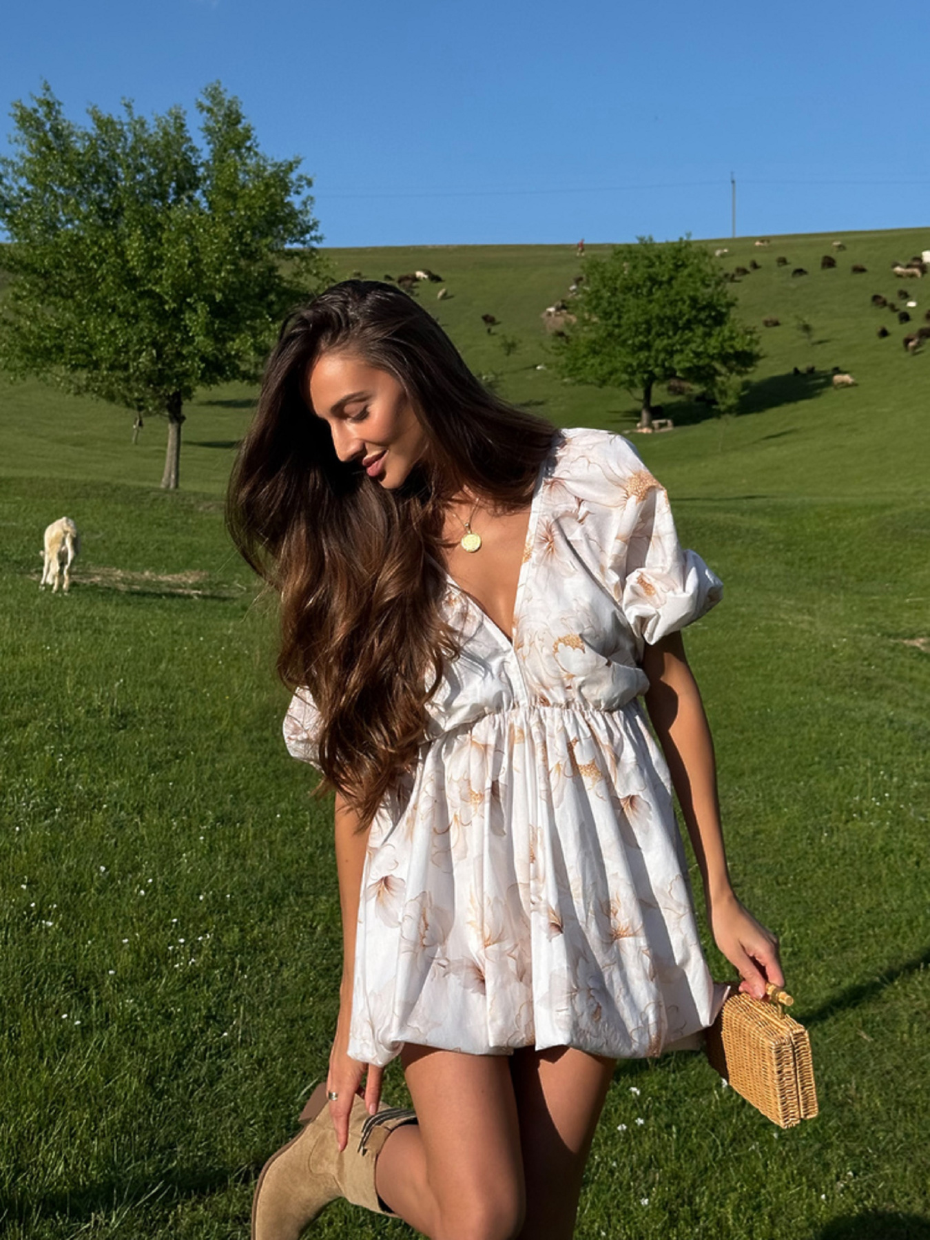 Платье мини Milirud модель mil551-bezhevij Фото