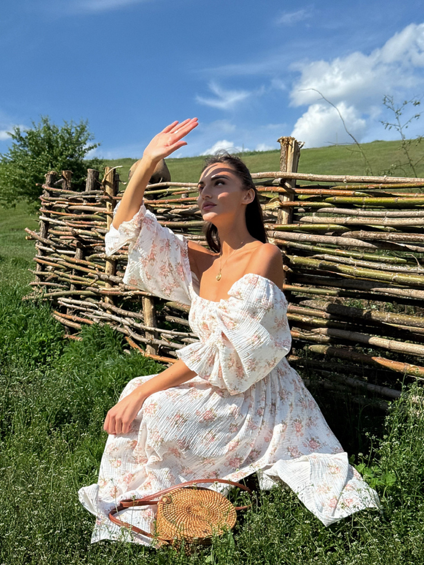 Платье макси Milirud модель mil622-pomaranchevij Фото