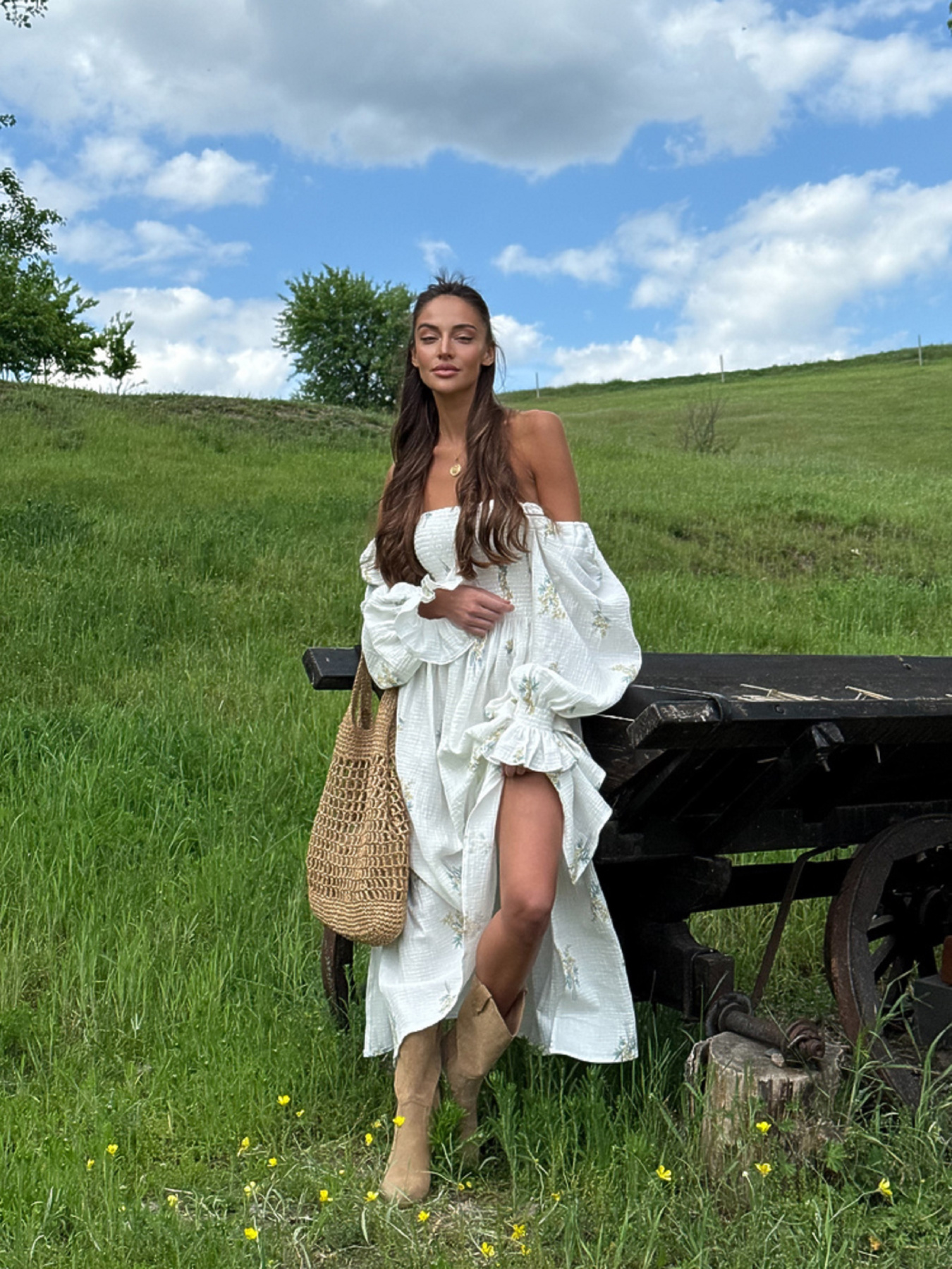 Платье макси Milirud модель mil622-zhovtij Фото