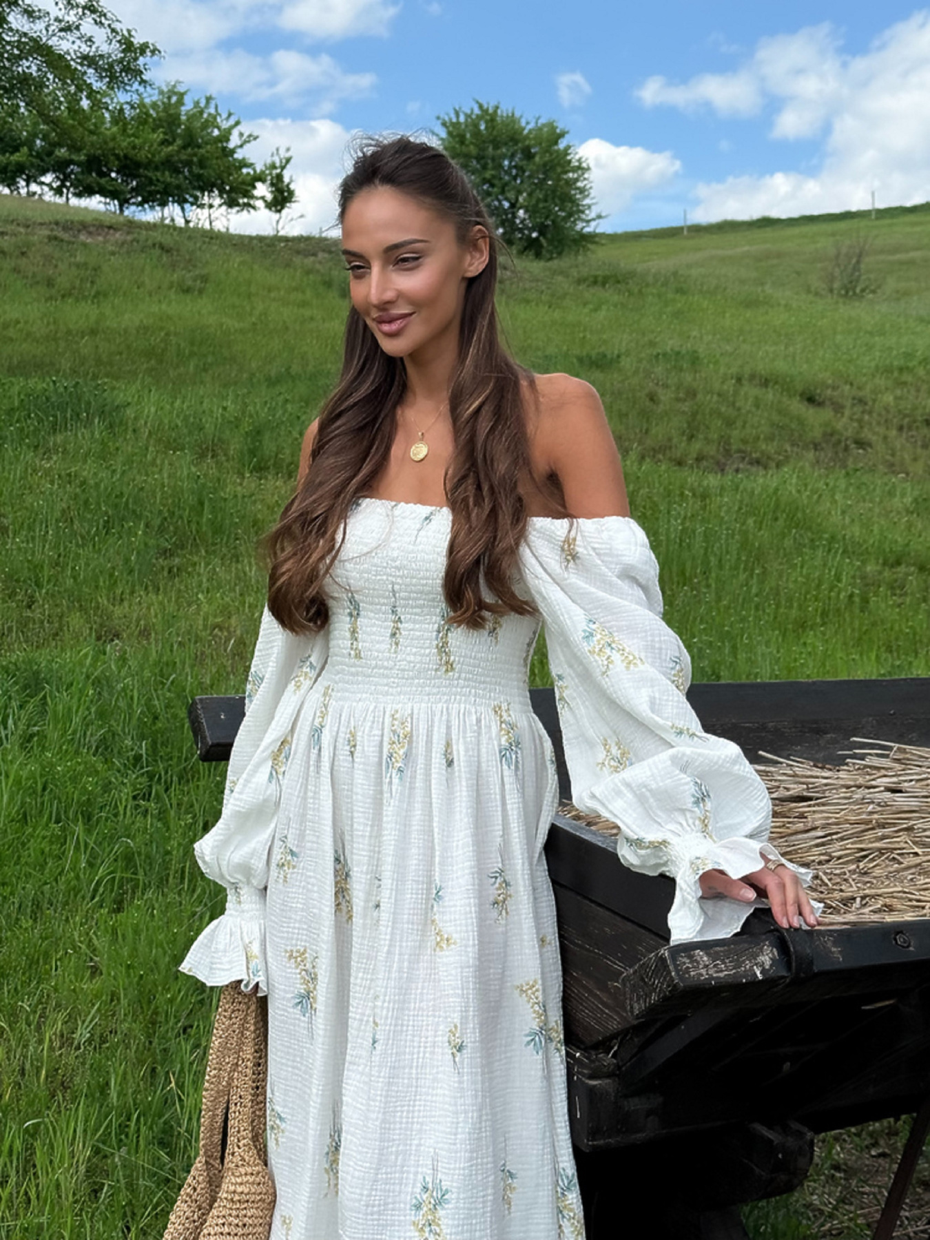 Платье макси Milirud модель mil622-zhovtij Фото