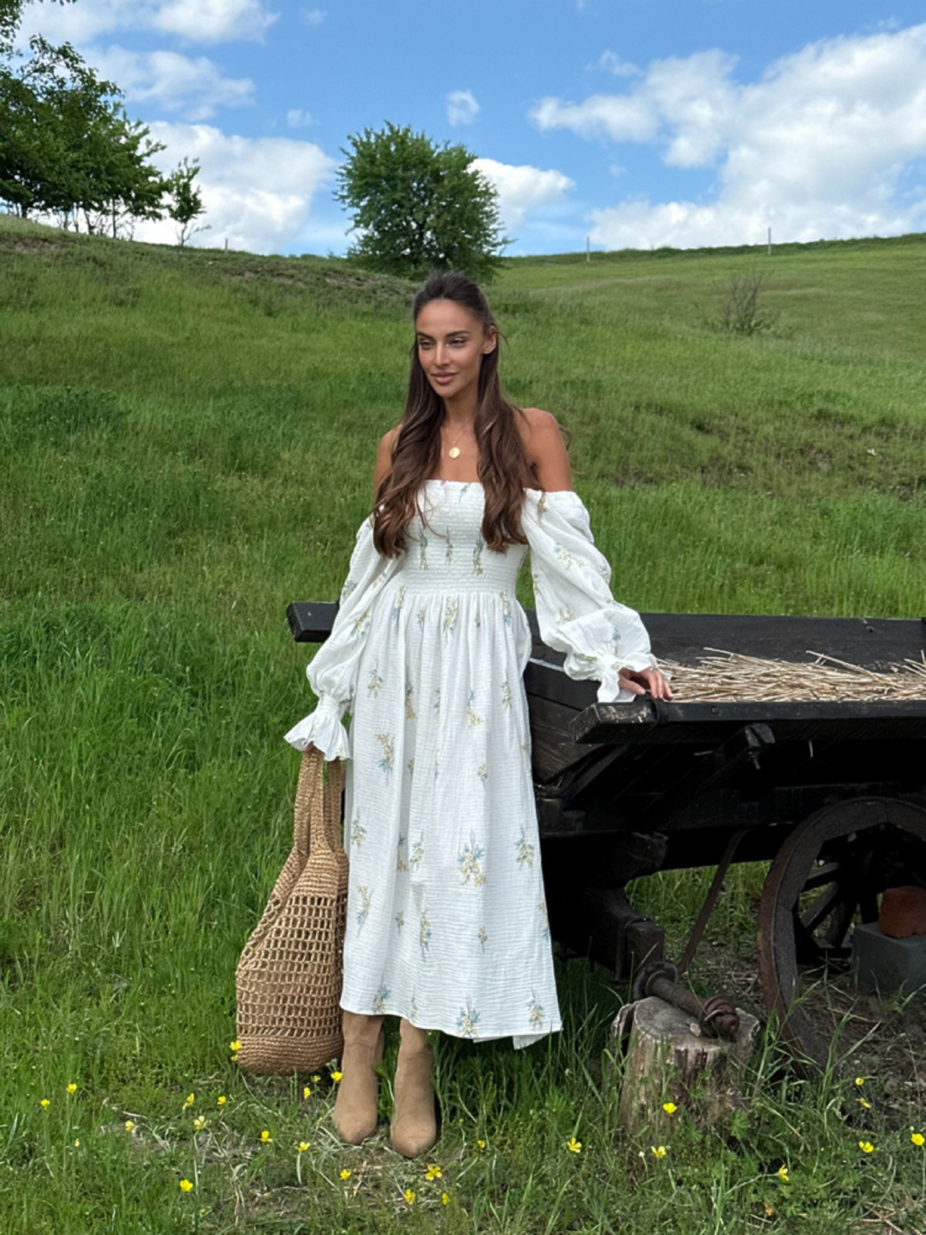 Платье макси Milirud модель mil622-zhovtij Фото