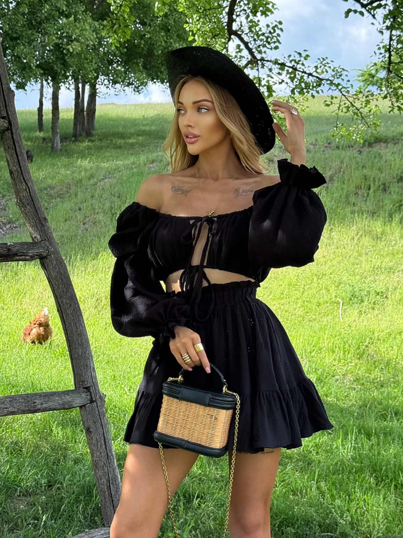 Повседневный костюм Milirud модель mil568-chornij Фото