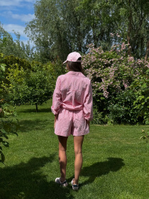 Рубашка повседневная Milirud модель mil571-chervonij Фото