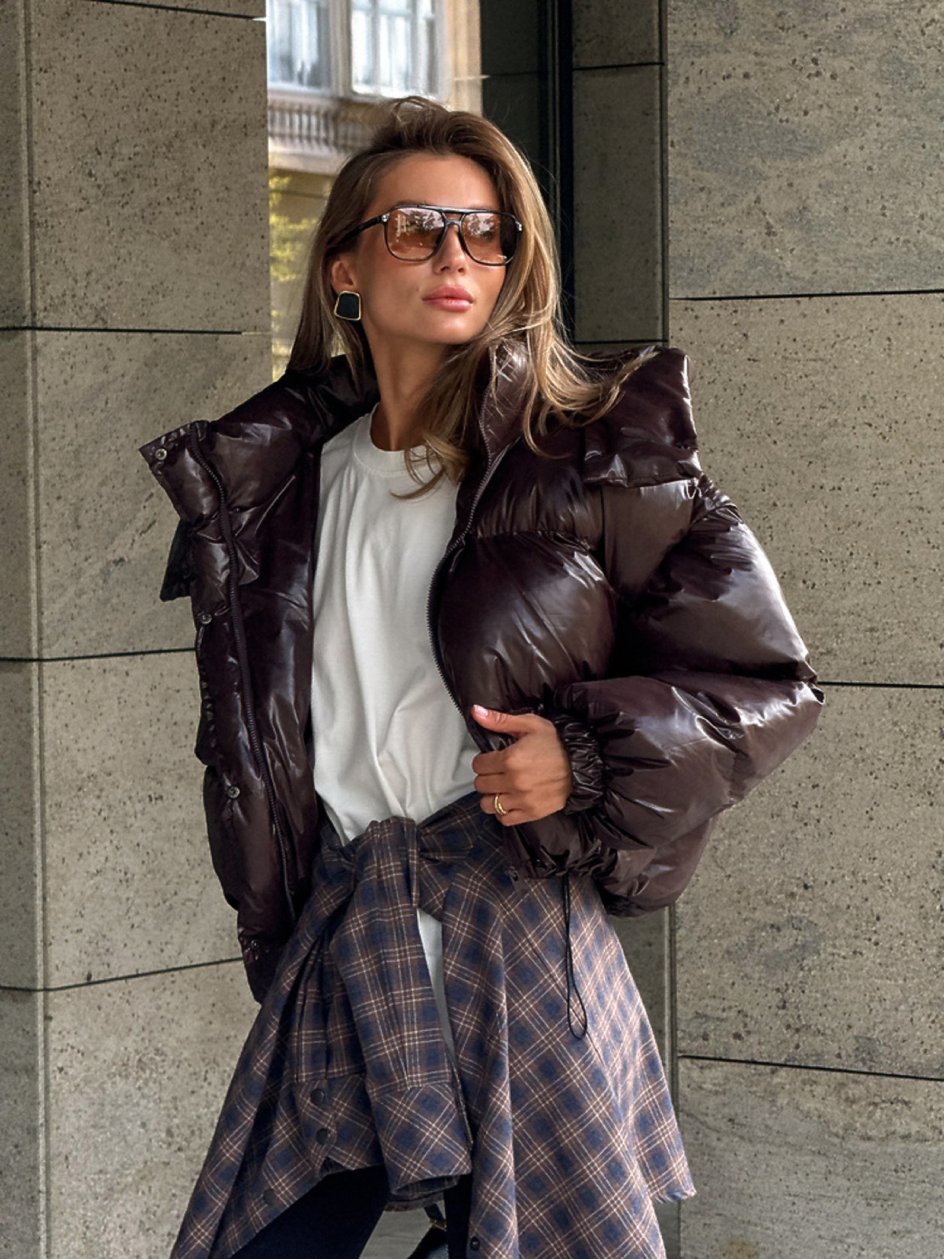 Куртки и дубленки Milirud модель mil633-shokoladnij-glqnecx Фото