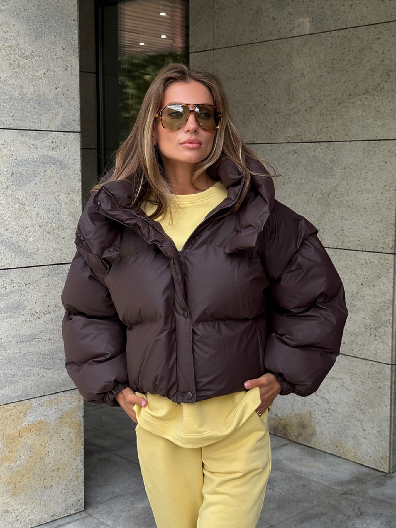 Зимова куртка Milirud модель mil633-shokoladnij-rejns Фото